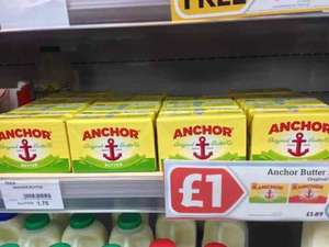 Anchor Butter instore at Nisa for £1