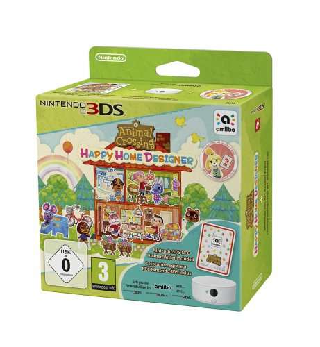 Animal Crossing: Happy Home Designer + amiibo Card + NFC Reader/Writer (3DS) £18.26 prime / £20.25 @ Amazon