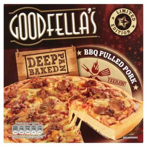 Goodfellas Deep Pan Limited Edition Pizza (BBQ Pulled Pork) (408g) was £2.47 now £1.00 @ Morrisons