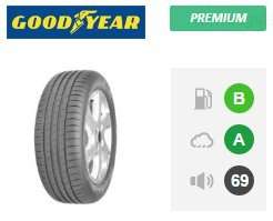 Goodyear Efficientgrip Performance Car Tyre - 195/65R15 91V - £44 @ Event Tyres