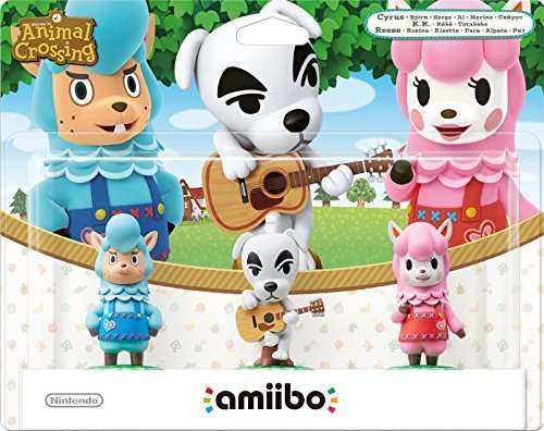 3 Pack (Reese + K.K. Slider + Cyrus) amiibo - Animal Crossing Collection