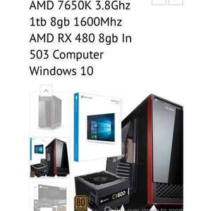 gaming PC from freshtechsolutions £599.00