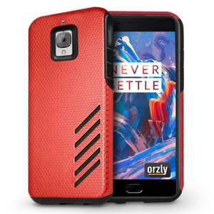 OnePlus 3 Grip-Pro Case by Orzly £9.95 (Prime) Sold by G-Hub and Fulfilled by Amazon.