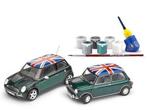 Revell Mini Cooper Gift 1/24th Scale Plastic Model Set £10.25 (Prime) / £15 (non Prime) @ Amazon