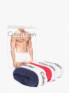 Calvin Klein Boxers 3 Pack Various Colours £20 - Free Click and Collect @ Slaters