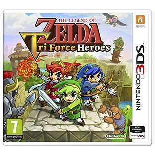 The Legend of Zelda Tri Force Heroes 3DS Game @ Argos for £12.49