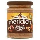 meridian smooth and crunchy peanut butter 280g for £1.50 at Sainsburys