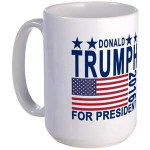 Donald Trump For President  Mug (Large) £15 delivered at cafepress