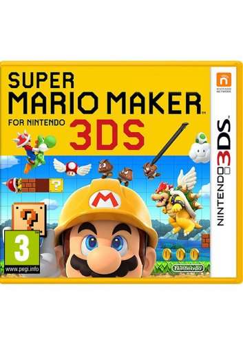 Super Mario Maker 3DS (Released 6th December) £27.85 Delivered @ Simply Games