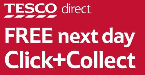 Free click and collect on all orders from 21st September at Tesco direct .