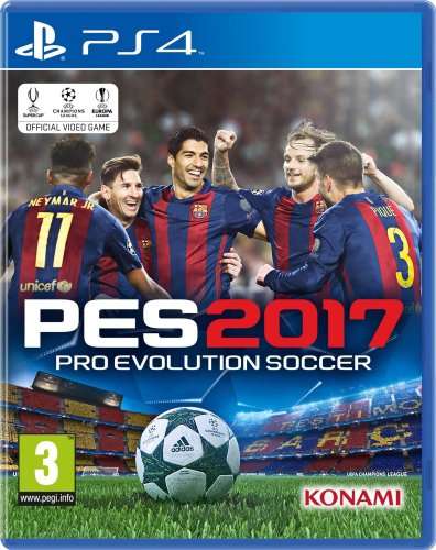 Pro Evolution Soccer 2017 PES PS4 XBOX ONE £26 tesco instore