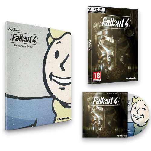Fallout 4 with Franchise Book and Soundtrack £9.99 (PC) or £14.99 (Xbone/PS4) @ Amazon with code