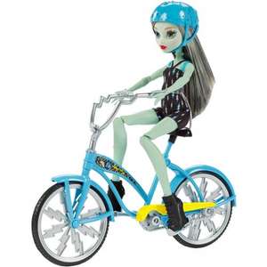 Monster High Frankie Stein Doll Boltin' Bicycle - Tesco - £12