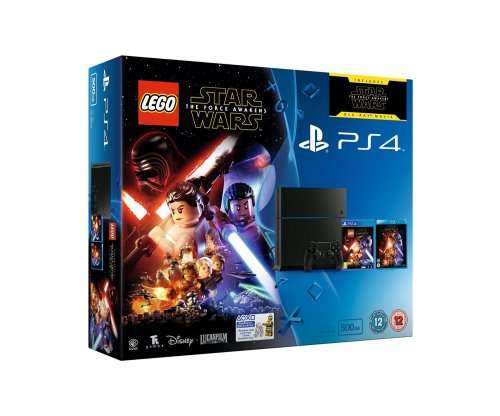 Sony Playstation 4 Console With Lego SW and FA 500GB £149.99 / PS4 and Fifa 17 £149.00 / 1TB SW and FA £179.99 @ Amazon