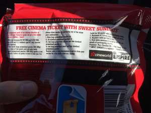 Cinema ticket for £4.50 on Sunday, plus loads of Chocolate (Morrisons)