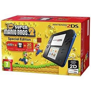 Nintendo 2DS Console with Super Mario Bros 2 Game Bundle £79.99 @ Argos