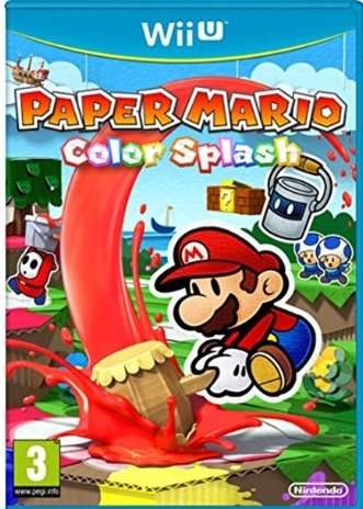 Paper Mario color splash wii u £29.99 @ Base