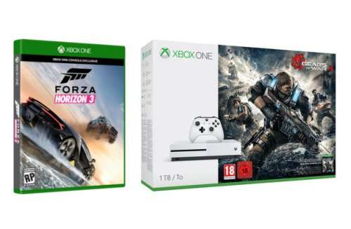Xbox One S 1TB Console with Gears of War Bundle & Forza Horizon 3 £319.99 - Argos