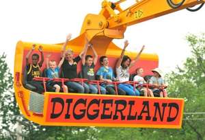 Diggerland - Oct Half Term - £9.99 per ticket