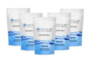 Pure Mineral Epsom or Dead Sea Salt 25KG from £15 DELIVERED @ Westlab