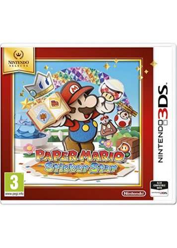Paper Mario Sticker Star Selects (3DS) £11.99 Delivered @ Base