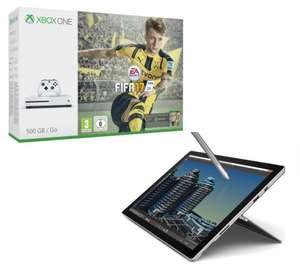 Buy a Surface Pro 4 i5 (256 GB) 8GB RAM & get a FREE Xbox One S with FIFA 17 Bundle £971.10 @ Currys / PCWorld / Microsoft Store