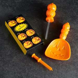 Pumpkin Carving Kit With 6 Stencils 50p @ Morrisons Online