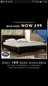 Praha Bed £99 save £236 @ Matalan Direct