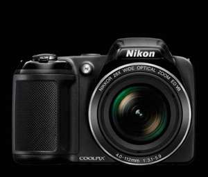 Nikon coolpix l340 Digital camera 20mp 20x zoom -black Argos £99.99 (Free C&C)