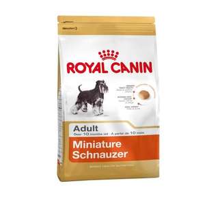 Royal Canin Miniature Schnauzer Adult 3kg £38.14 jollyes