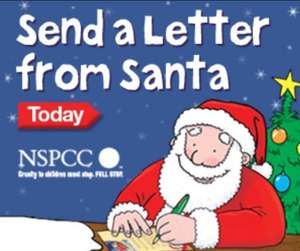 personalised letter from santa from nspcc for a donation
