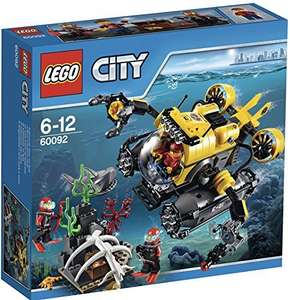 LEGO 60092 City Explorers Deep Sea Submarine at Amazon @ £14.48 (+£4.97 delivery non prime or free del over £20)