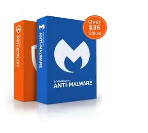 Anti-Malware + Anti-Exploit Protection £19.95 after cashback @ Malwarebytes (New customers)