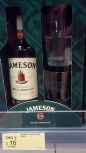 Jameson's Irish Whiskey 70cl Gift Pack (2 free glasses) £16.00 @ Dunnes Stores NI