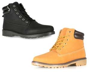 New Mens Casual BOOT  ...Free UK ShIpping use code SHOES10 TO GET ...£15.29... SIZES 6-12.. 2 Colours @ The Shoe Factory