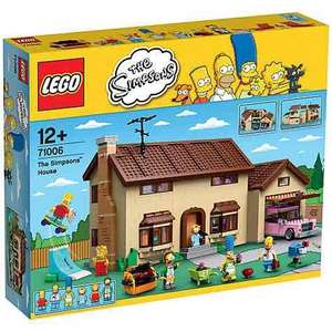 Lego Simpsons house £161.99 (John Lewis online)