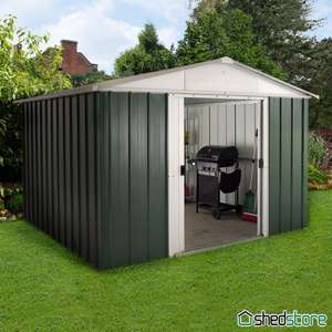 Shedstore 10' x 8' Yardmaster Green Metal Shed 108GEYZ (3.03x2.37m) £289.99 Incl VAT & free delivery most areas! &&& TCB