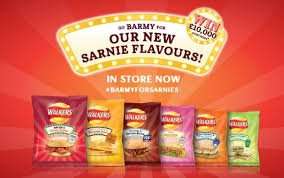 Walkers Sarnie Flavours (14 pack) - 99p @ buyology