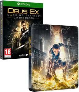 Deus Ex: Mankind Divided Steelbook Edition - Only at GAME (Xbox One) £19.99 Delivered @ GAME