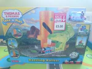 Thomas and Friends 'Take n Play' Rattling RailsssRailss (was £24.99) - Toymaster Dereham (in-store) for £5