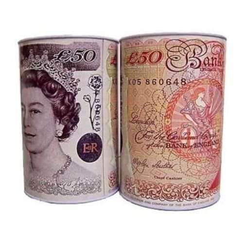 very large, jumbo size, money tin box, B&M in store - £1