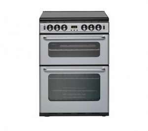 New World 600TSIDLM silver gas cooker from Currys free delivery
