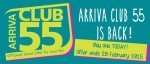 ATW Club55 - Low cost return ticket to 100s of popular destinations @ Arriva Trains