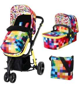 Cosatto Giggle 2 Travel System - Pixelate (Stroller, Pram, Carseat) £402.95 (£346 after Quidco) @ Direct 2 Mum