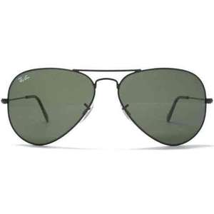 Black framed Ray-Ban Aviators 71.83 @ redhot sunglasses