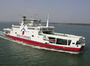 Red Funnel Car Ferry - Southampton to Isle of Wight Return - 20% OFF