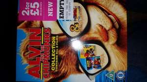 Alvin and the Chipmunks Collection Blu-ray at That's Entertainment Walsall 2.99. Also 3.69 delivered online!