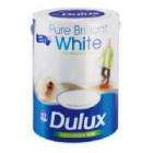 Dulux Silk Emulsion 5 Litre  - Brilliant White - Tesco - was £12 now £9.28