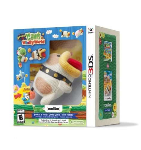 Yoshi Wooly World with Poochy amiibo 3ds back on preorder at Smyths for £39.99
