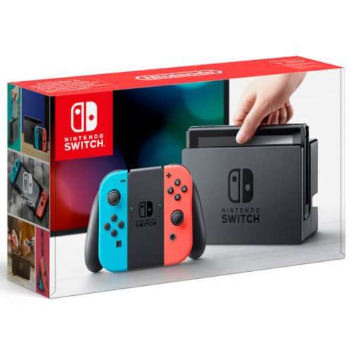Neon Switch back in stock £279.99 @ Nintendo UK Store for launch (Payment on dispatch!)